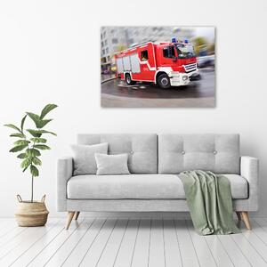 Imagine de sticlă Mașină de pompieri