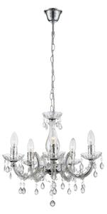 Lustră pe lanț Globo 63116-5 CUIMBRA 5xE14/40W/230V