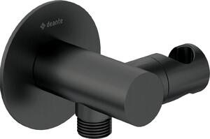 Deante Silia Angle Finish Suport pentru duș de mână reglabil negru mat DEA-NQS_N57K