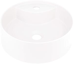 Deante Silia, chiuveta blat cu orificiu pentru robinet 360x360x125mm, alb mat, DEA-CQS_AU4B