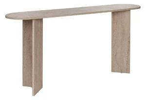 Consola SIRA, travertin, PAL, 150x35x75 cm