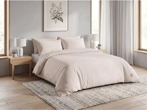 Lenjerie de pat din bumbac FOREVER COLOURS roz deschis Dimensiune lenjerie de pat: 2 buc 60 x 70 cm | 260 x 220 cm