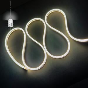 Furtun Luminos Led Neon Flex LUXON 6x12mm alb cald (3000K)