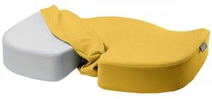 LEITZ Pernă de scaun, ergonomică, LEITZ "Ergo Cosy", galben cald