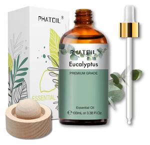 Phatoil Ulei Esențiale Premium – Cadou cu odorizant din lemn 100 ml - Eucalipt