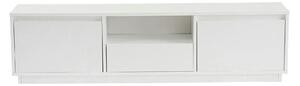 Comoda TV VANGUARD, alb, PAL, 160x30x42 cm