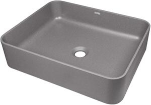 Deante Temisto, chiuveta blat granit 500x400x120mm, antracit metalic, DEA-CQT_TU5S
