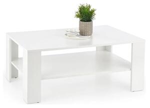 Masuta cafea KWADRO, alb, 110x65x53 cm
