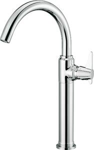 Deante Temisto, baterie pentru chiuveta inalta h-373, crom, DEA-BQT_020K