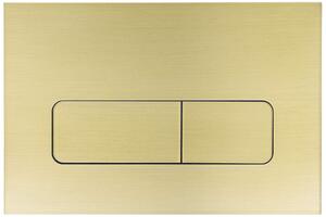 Deante Buton de control al cadrului ascuns dublu Flush Gold Mat DEA-CST_R51P