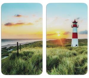 Set 2 plite de protectie pentru aragaz LIGHTHOUSE