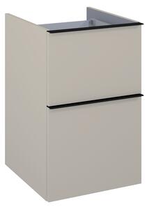 Elita Look, dulap suspendat lateral 40x45x64 cm 2S PDW, bej mat, ELT-168596