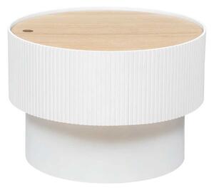 Masa de cafea cu spațiu de depozitare ENOLA, rotundă, Ø 55 cm