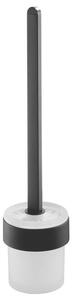 BISK Erga Futura, perie de toaleta, negru mat, ERG-02958