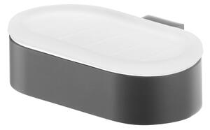 BISK Erga Futura, sapuniera, negru mat, ERG-02954