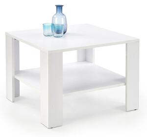 Masuta cafea KWADRO, alb, 70x70x53 cm
