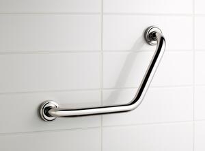 BISK Erga HANDICAP "PRO", mâner curbat 220x220 mm, 25mm, crom, ERG-04777