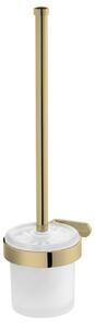 BISK Erga Nature Gold, perie de toaletă montată pe perete, auriu strălucitor, ERG-05911