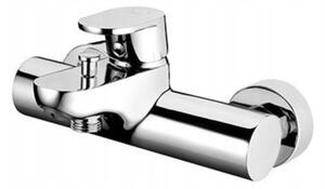 BISK Erga NATURA, baterie de baie de perete 150 mm, crom, ERG-04234