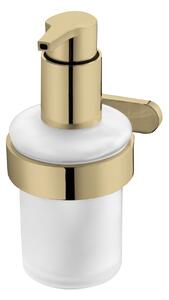 BISK Erga Nature Gold, dozator de săpun de perete, auriu strălucitor, ERG-05850