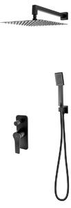 F-Design Seppia, set de duș ascuns, negru mat, FD1-SPA-7PSET-22