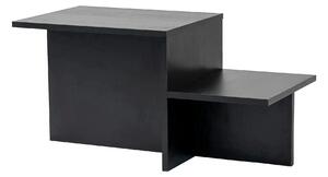Masuta cafea HARMONY, negru, PAL, 80x40x40 cm