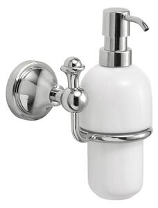 Gedy Gedy, dozator de săpun suspendat NEVIS, ceramică, crom, NV8013