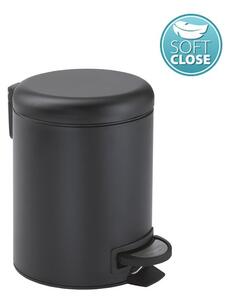 Gedy Gedy, POTTY Coș de gunoi 3l, Soft Close, negru mat, 320914