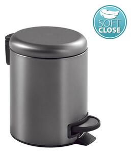 Gedy Gedy, POTTY coș de gunoi 3l, Soft Close, grafit, 320981
