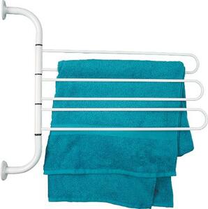 Aqualine Aqualine, Stand cu suport pentru prosoape, alb, MM31