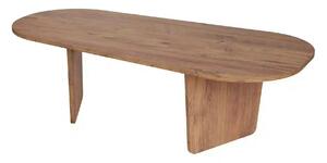 Masuta cafea OVALIS, pin, PAL, 130x65x40 cm