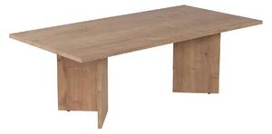 Masuta cafea SABIN, stejar, PAL melaminat, 119x60x40 cm