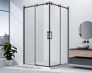Gelco Gelco, paravan de duș dreptunghiular DRAGON BLACK 800x1000mm varianta L/P, intrare colț, GD4280BGD4210B