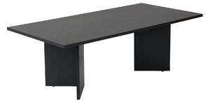 Masuta cafea SABIN, negru, PAL melaminat, 119x60x40 cm