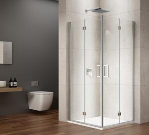 Gelco Gelco, paravan de dus patrat LORO 700x700 mm varianta L/P, intrare colt, GN4770-01