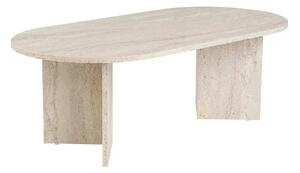 Masuta cafea SABLE, travertin, PAL, 119x60x40 cm