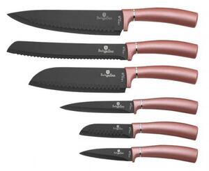 Set de 6 cuțite, roz