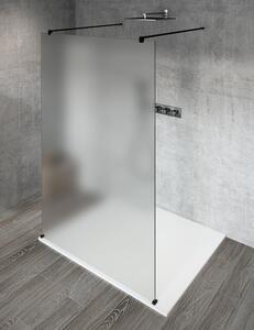 Gelco Gelco, paravan de duș monobloc VARIO BLACK pentru spațiu, sticlă mată, 1200 mm, GX1412GX2214