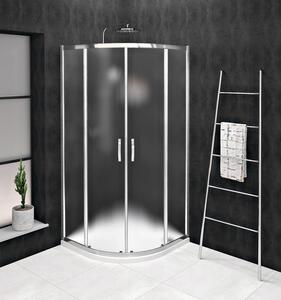 Gelco Gelco, paravan de duș pătrat SIGMA SIMPLY 900x900mm, R550, sticlă cărămidă, GS6590