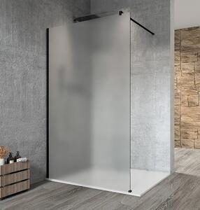 Gelco Gelco, VARIO BLACK paravan de duș dintr-o bucată pentru montaj pe perete, sticlă mată, 1100 mm, GX1411GX1014