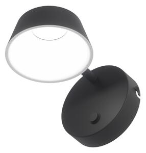 Open Design OR86522 - Aplică de perete LED TIMO, 6W/230V, 3000/4500/6500K, neagră