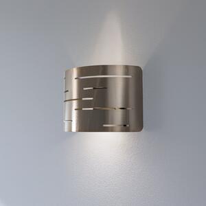 Opviq Aplică de perete Oisin, auriu, metal, înălțime 22 cm, E27, reglabil, Auriu / Alamă, Camera de zi / sufragerie, Metal