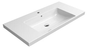 GSI GSI, chiuveta din ceramica NORM 100x18x50 cm, alb ExtraGlaze, 8633111
