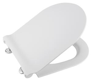 GSI Scaun WC GSI, NORM/PURA, SLIM, Soft Close, alb/crom, MS86CSN11