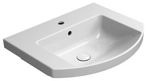 GSI GSI, chiuveta rotunda din ceramica NORM 60x49 cm, alb ExtraGlaze, 8645111