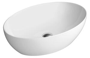 GSI GSI, chiuveta de blat din ceramica PURA 60x42 cm, alb ExtraGlaze, 884211