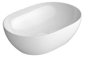 GSI GSI, chiuveta ceramica blat PURA 50x35cm, alb ExtraGlaze, 886011