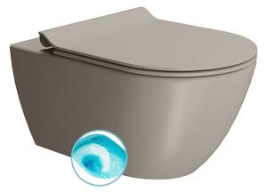 GSI GSI, vas WC montat pe perete PURA, Swirlflush, 36x55cm, tortora dual-mat, 881505