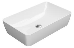 GSI GSI, chiuveta SAND ceramica blat 60x38 cm, alb ExtraGlaze, 903611