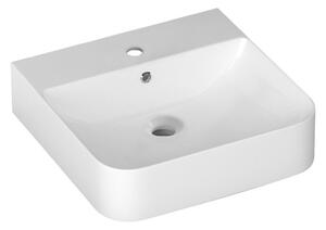 Isvea Isvea, lavoar SOTT AQUA 51x50 cm, montat pe perete/blat, 10SQ51051